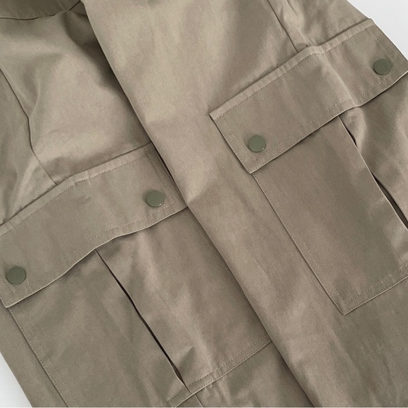 Princess Polly Wide Leg Cargo Utility Pants in Khaki - Picture 10 of 10
